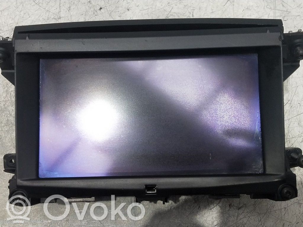 Citroen C6 Head up display screen 