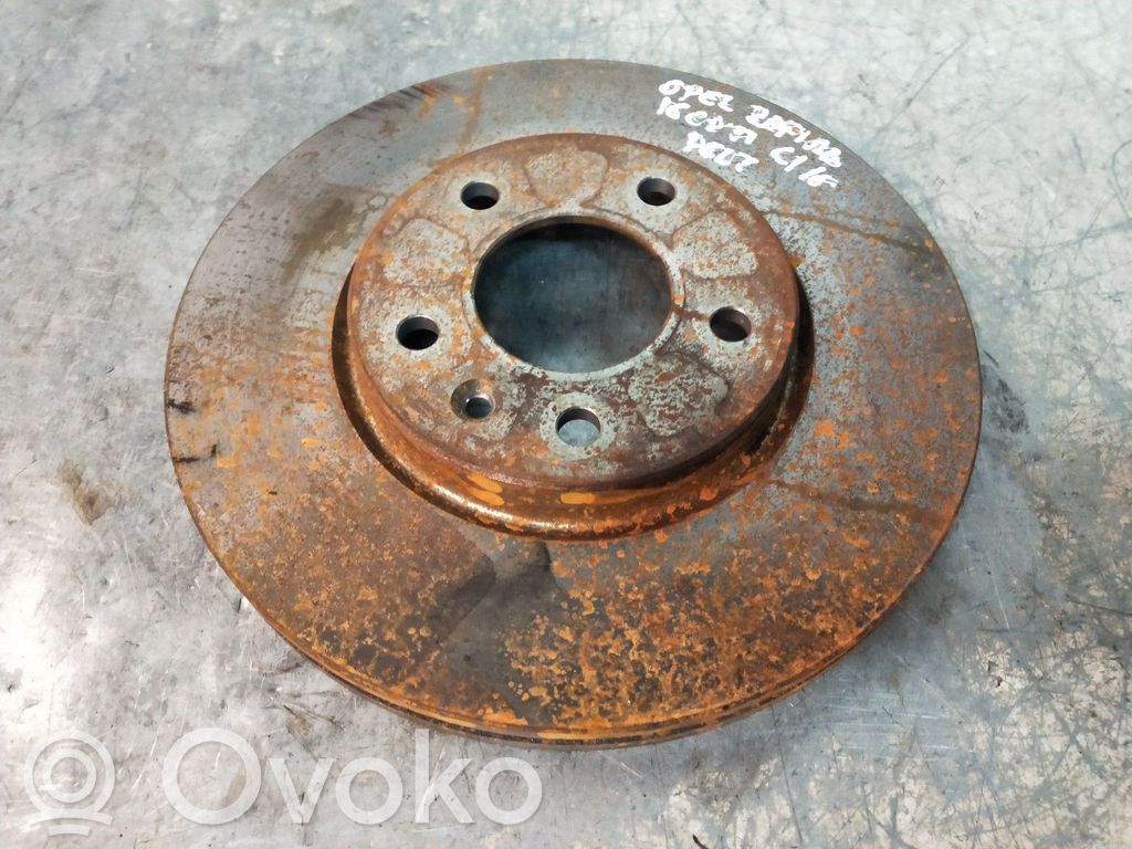 Opel Zafira C Front brake disc 