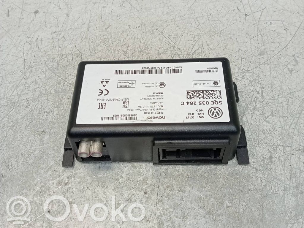 Other control units/modules   5QE035284C