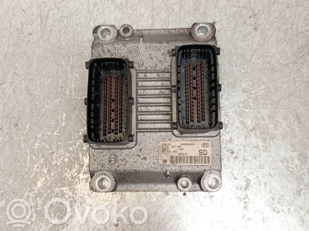 Engine control unit/module   0261207962,55350552
