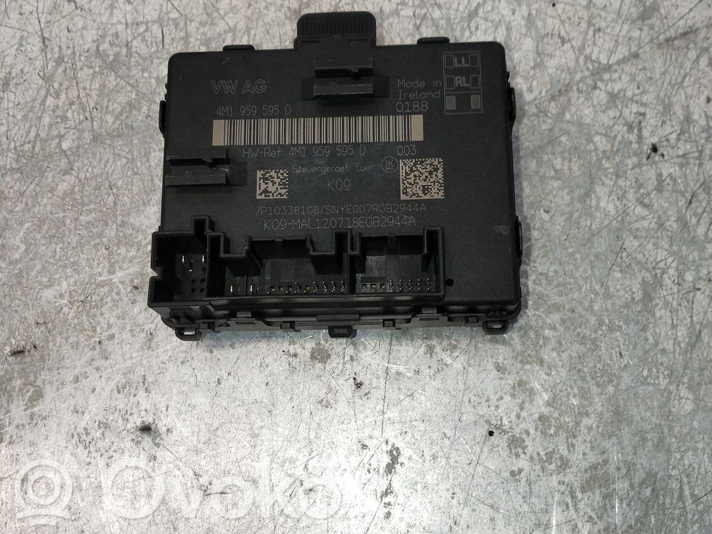 Other control units/modules   4M1959595D