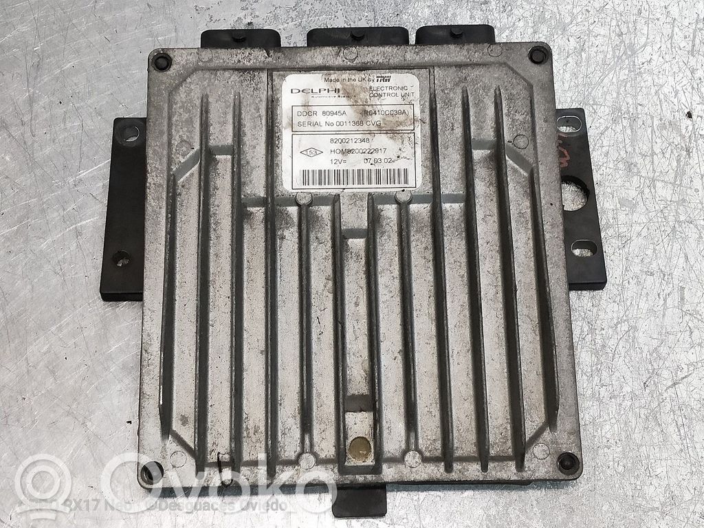 Renault Clio II Sterownik / Moduł ECU 
