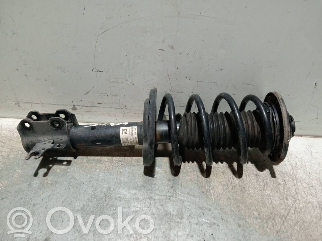 Opel Vectra C Front shock absorber with coil spring 