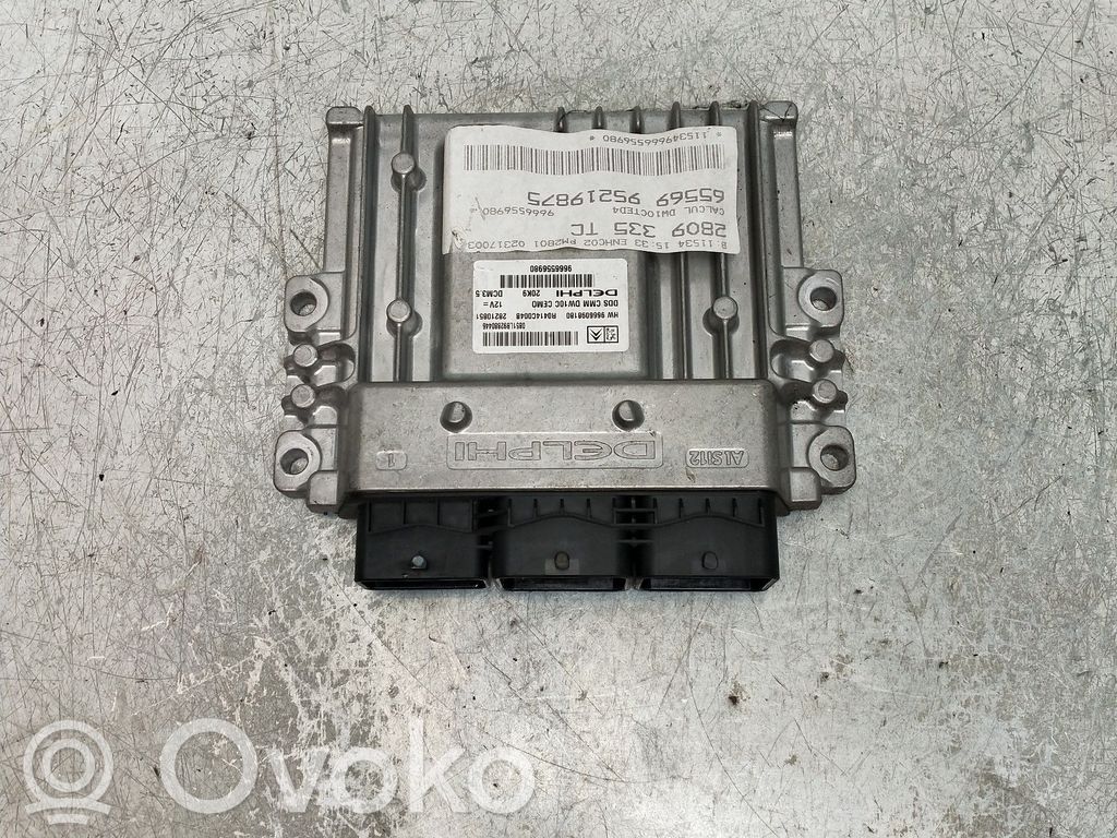 Peugeot 5008 Engine control unit/module 