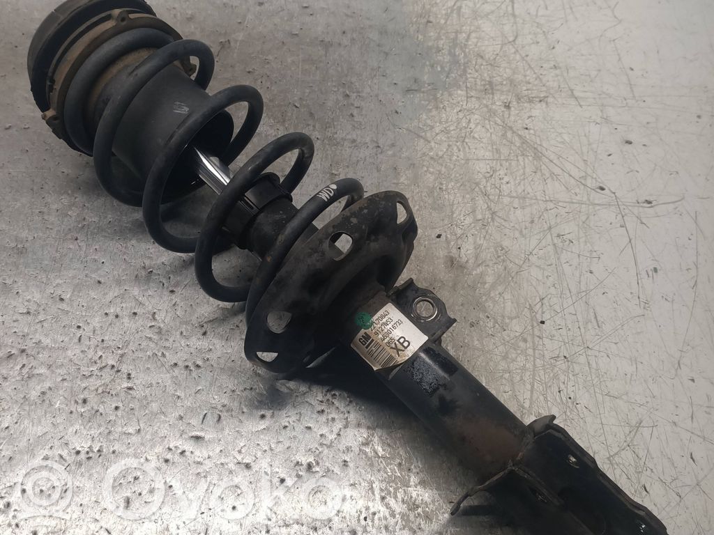 Opel Corsa C Front shock absorber with coil spring 