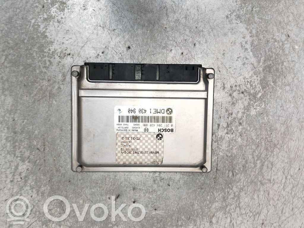 Engine control unit/module   0261204420,1430940