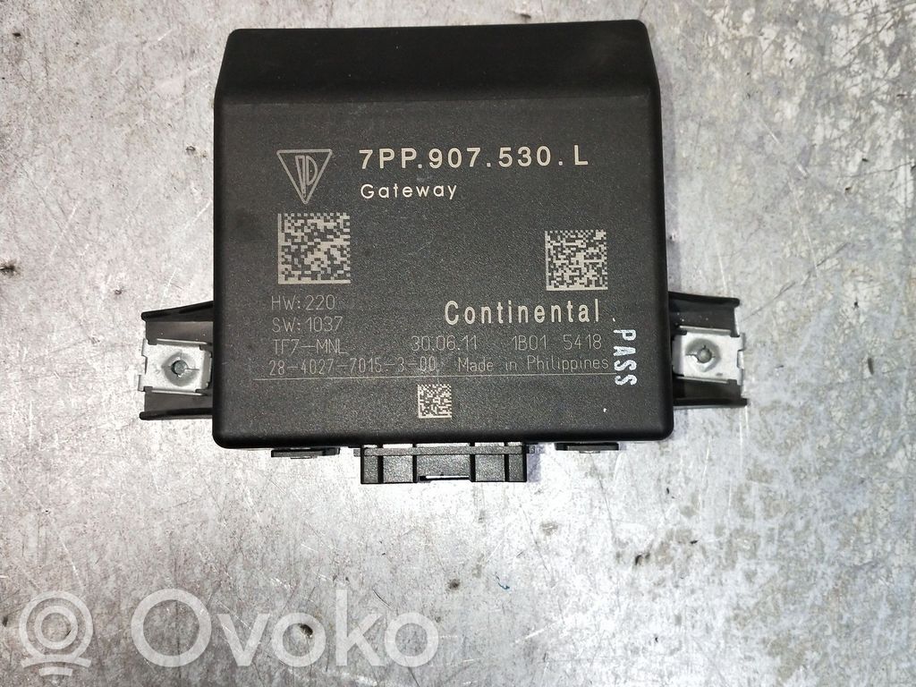 Porsche Cayenne (9PA) Otras unidades de control/módulos 