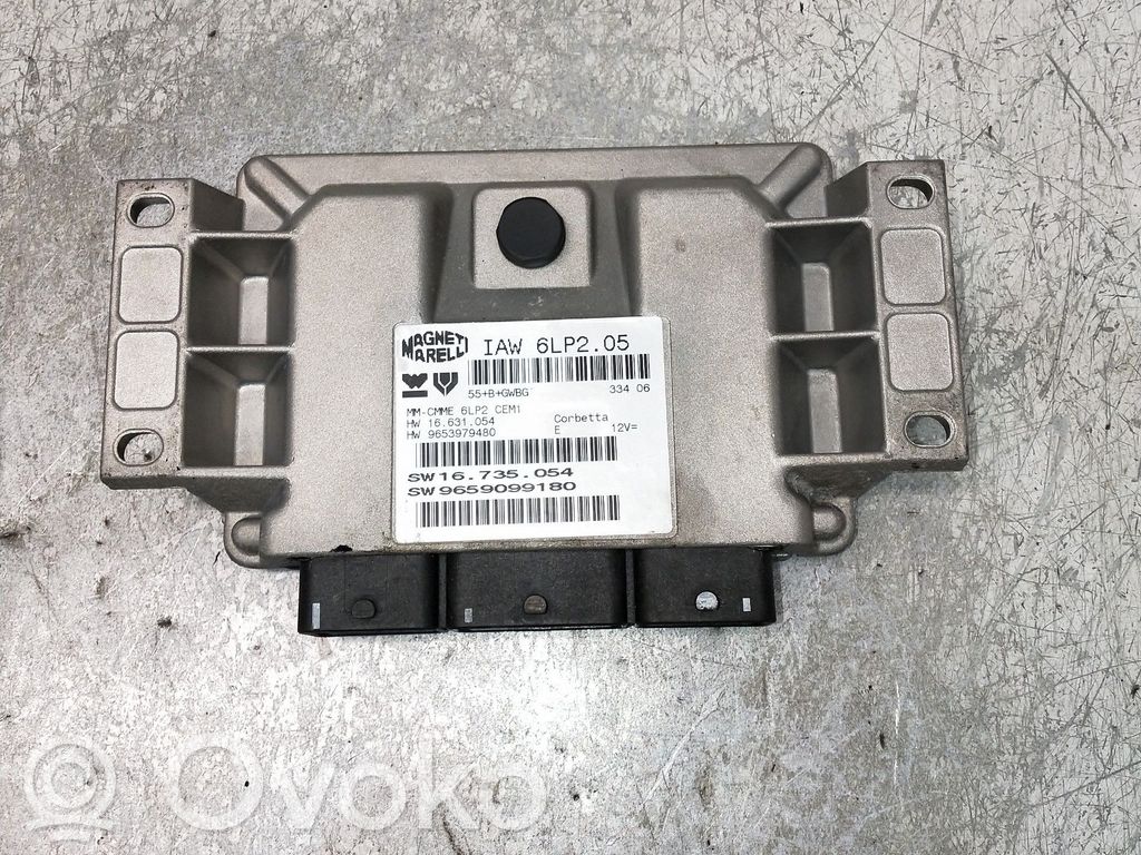 Citroen C4 I Picasso Engine control unit/module 