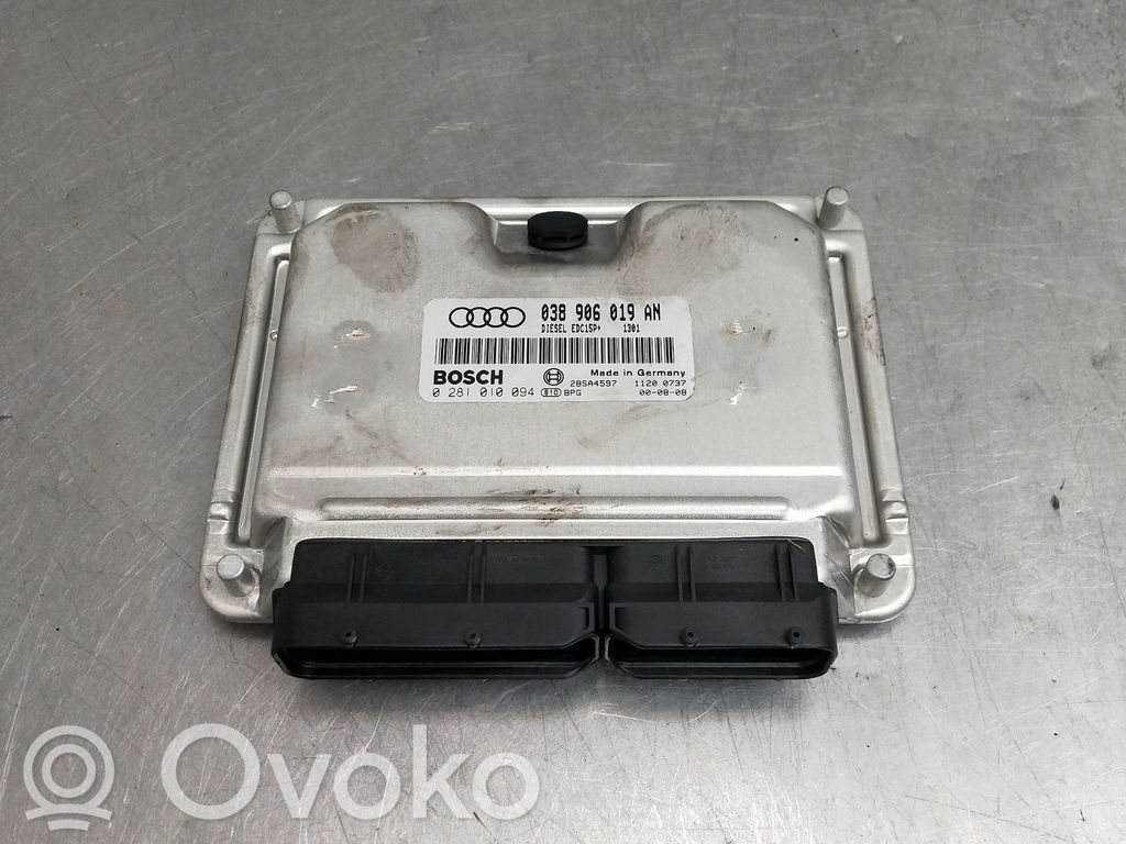 Unidad de control/módulo del motor   0281010094,038906019AN
