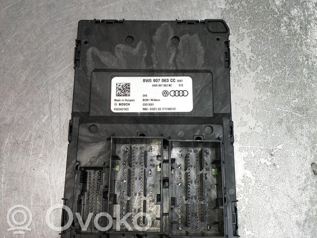 Other control units/modules   8W0907063CC,F005V01923
