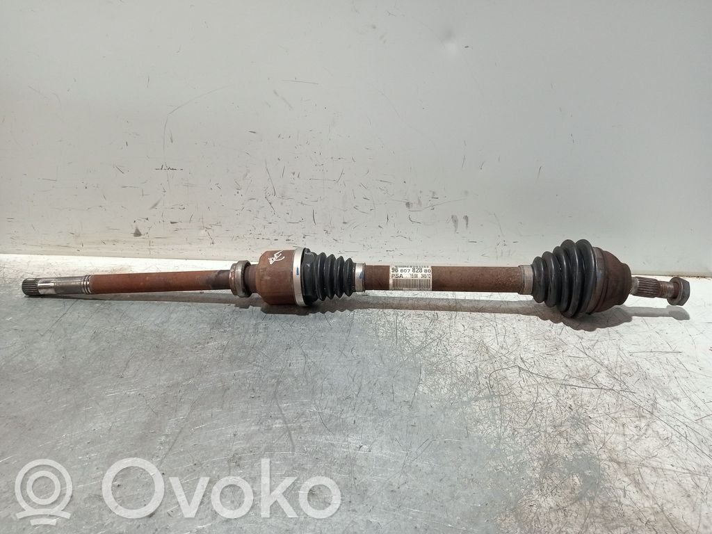 Eje de transmisión delantero   9660782880,16HDI,08