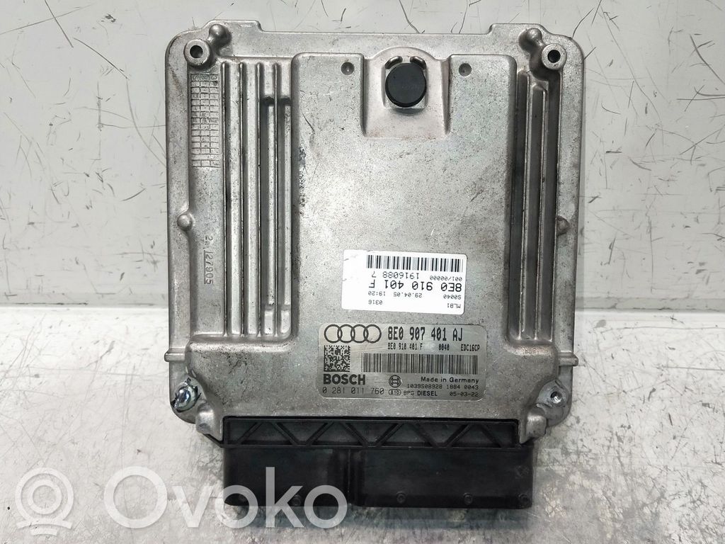 Audi A4 S4 B6 8E 8H Engine control unit/module 