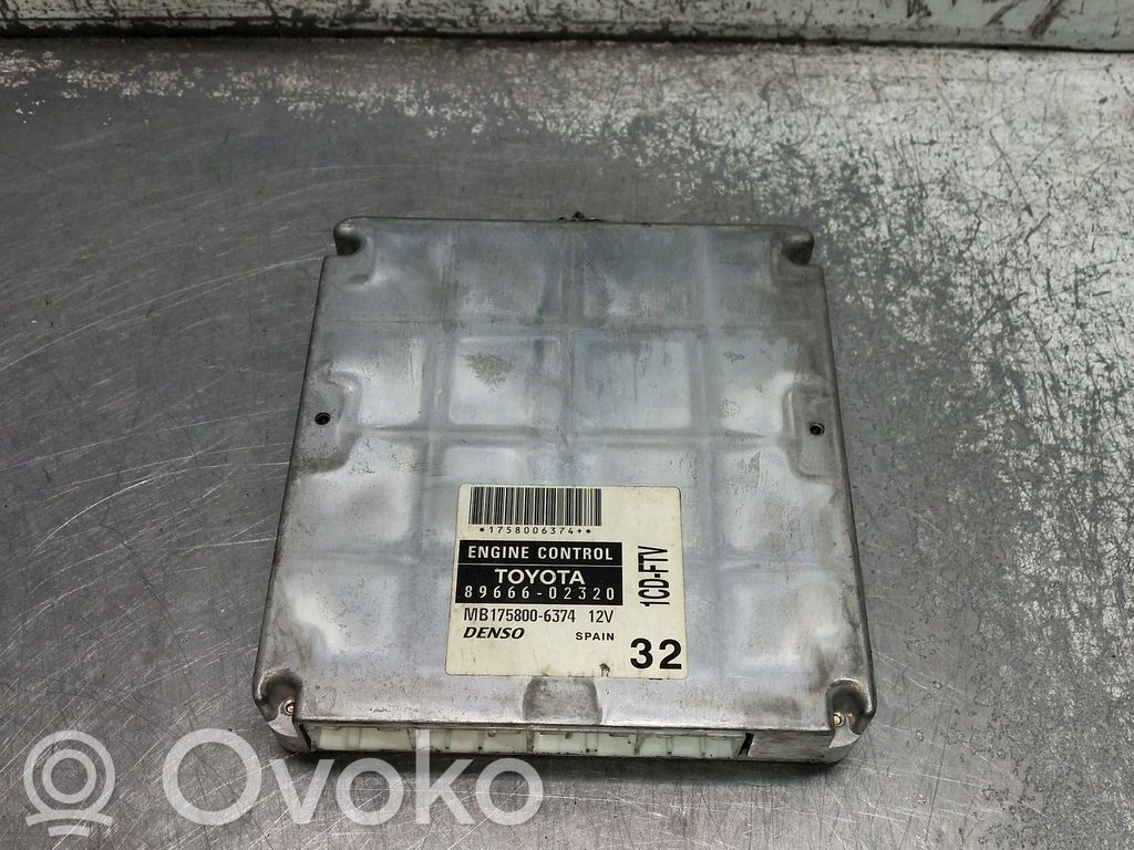 Engine control unit/module   8966602320,MB1758006374