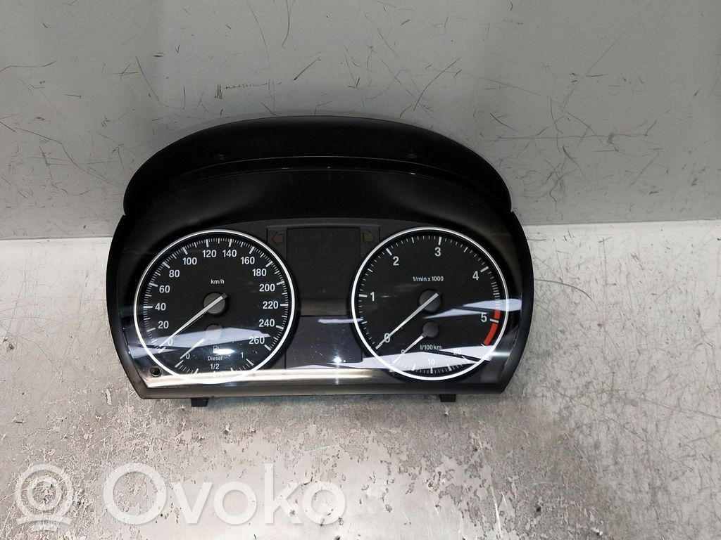 BMW 3 E90 E91 Speedometer (instrument cluster) 