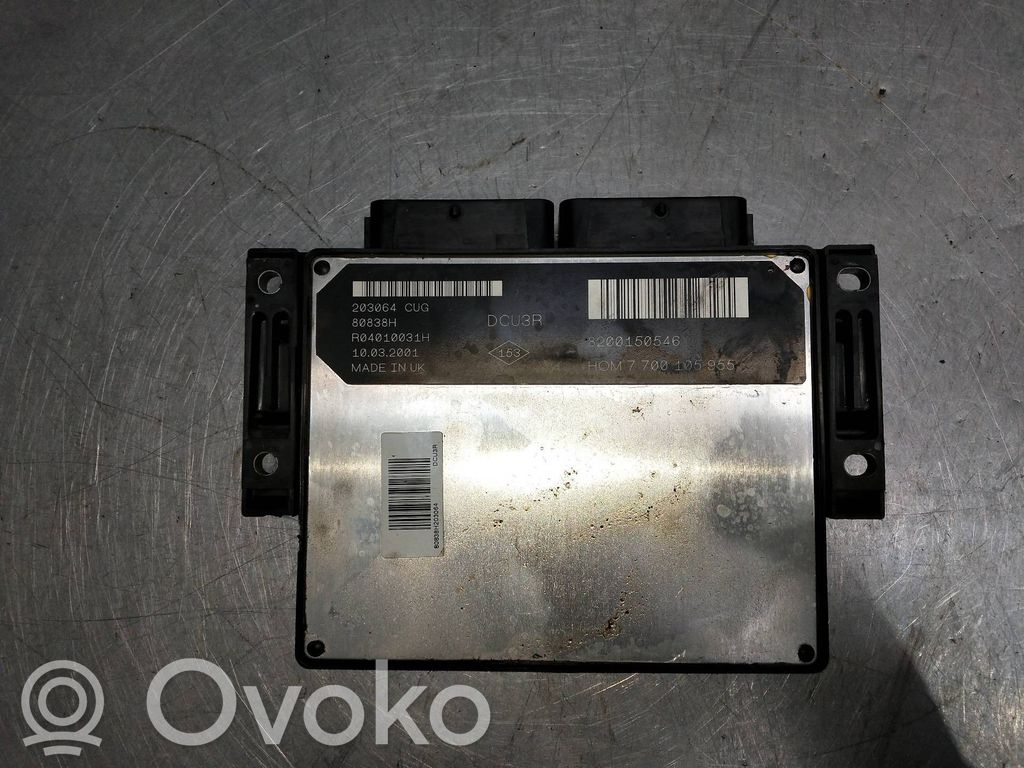 Renault Clio I Engine control unit/module 