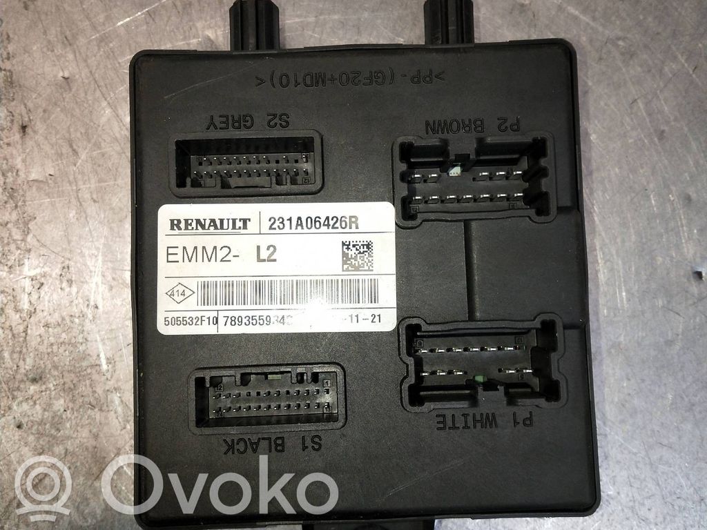 Autres unités de commande / modules   231A06426R