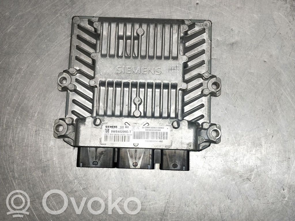 Peugeot 407 Engine control unit/module 