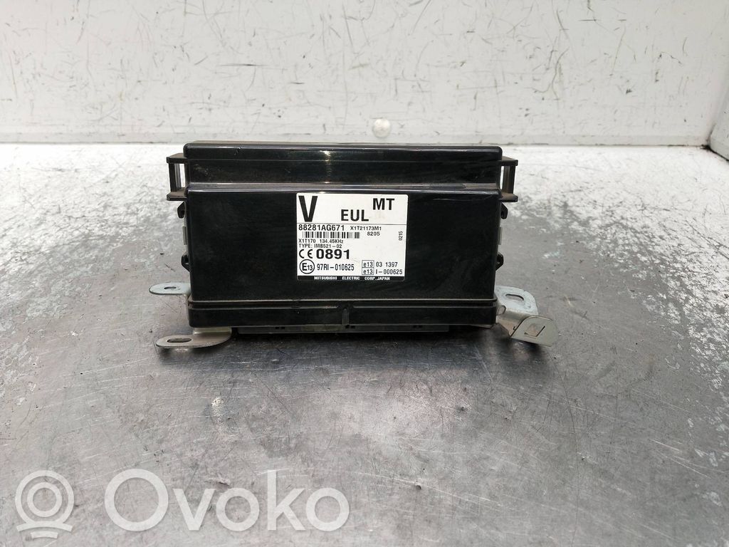 Other control units/modules   88281AG671,X1T21173M1
