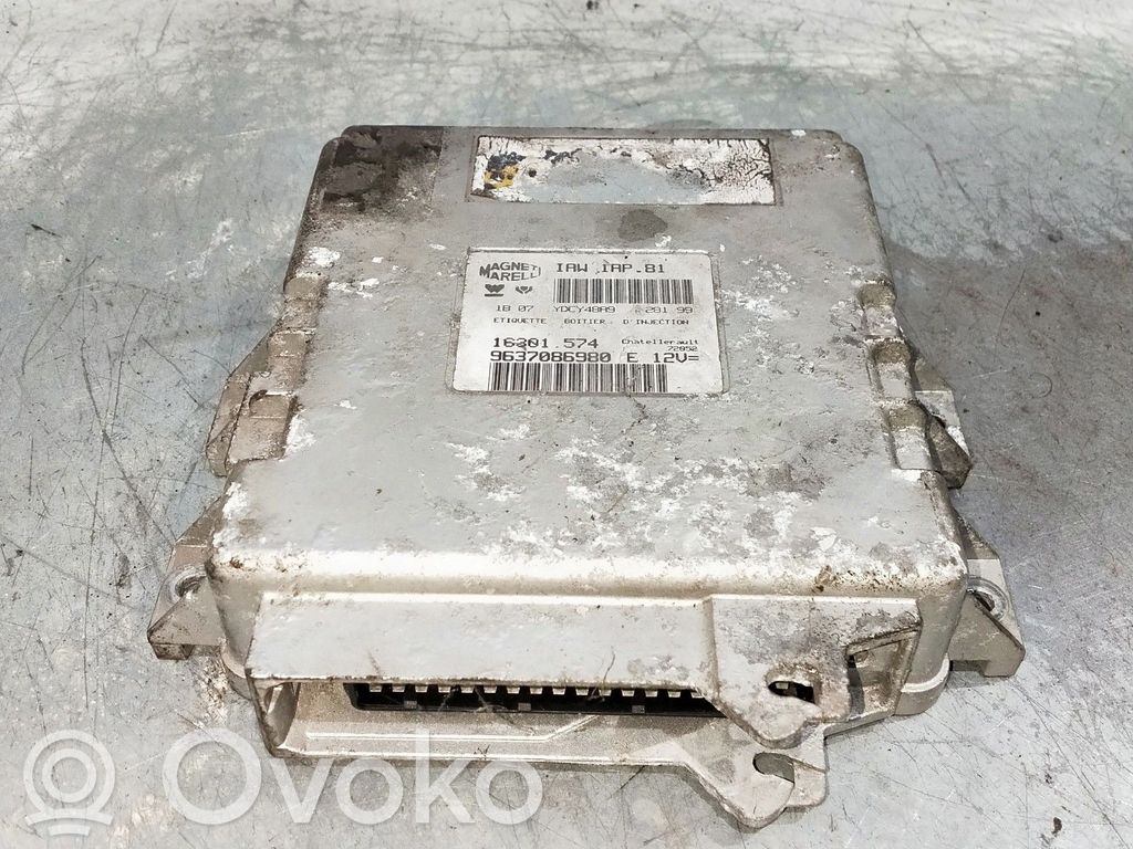 Engine control unit/module   9637086980,IAW1AP81