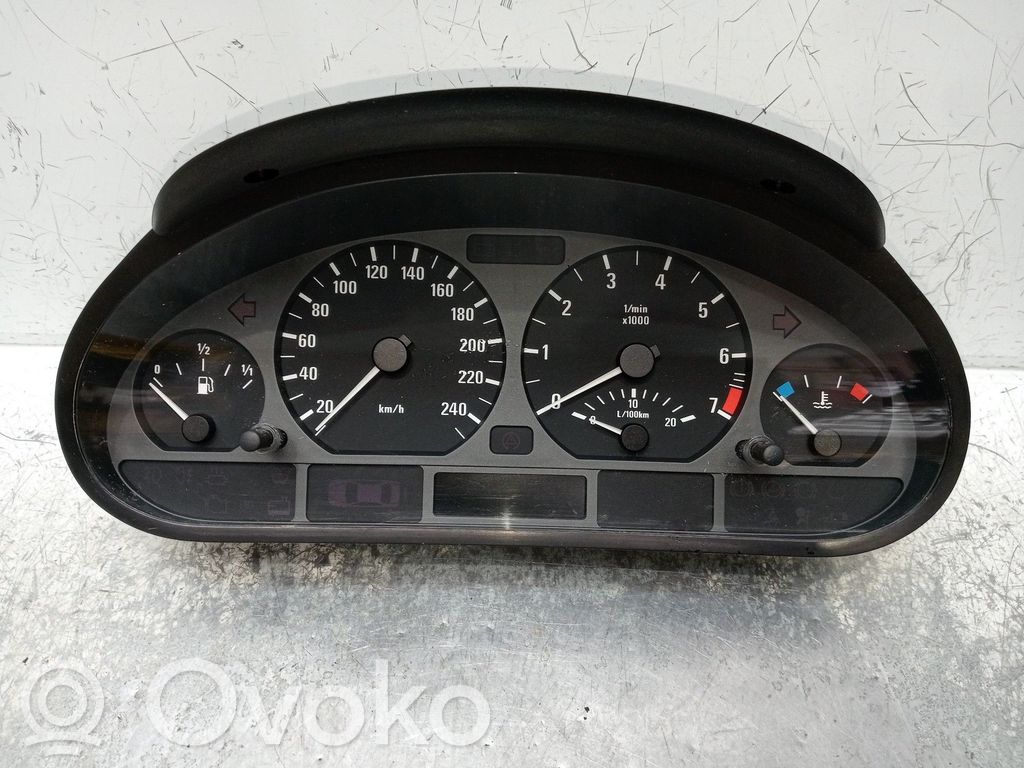 BMW 3 E46 Speedometer (instrument cluster) 