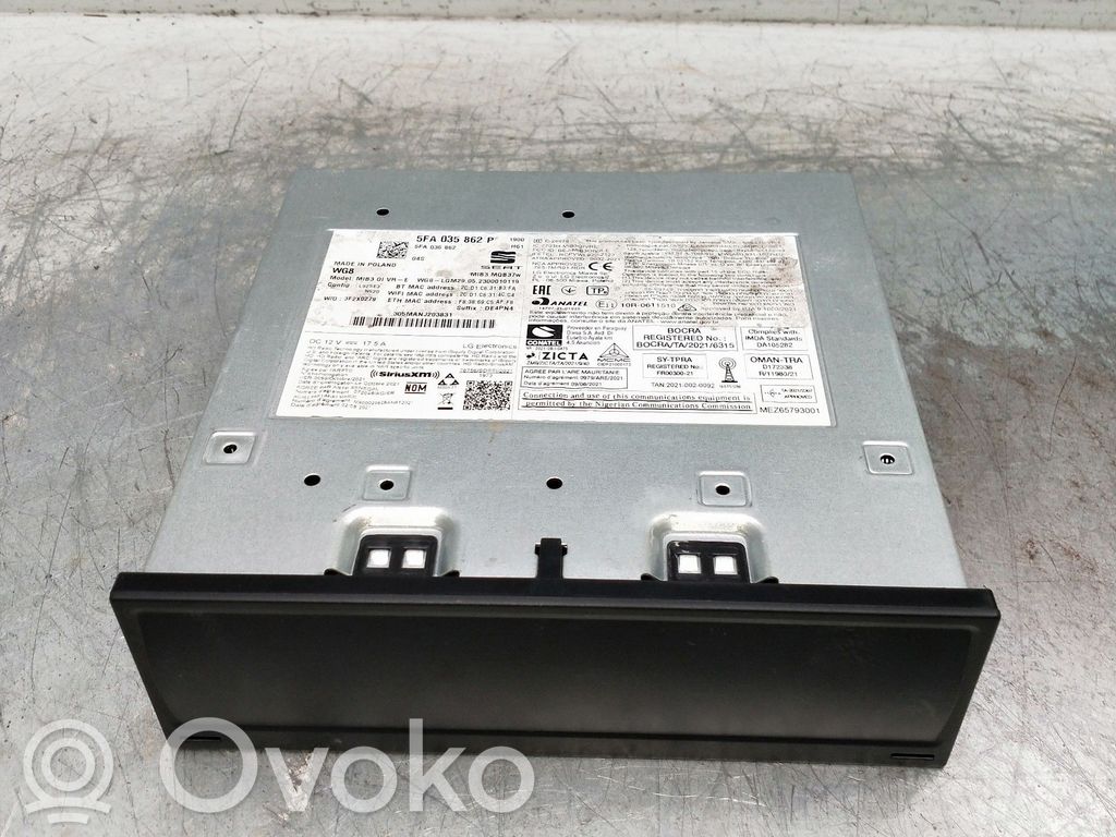Cupra Formentor Radio/CD/DVD/GPS head unit 