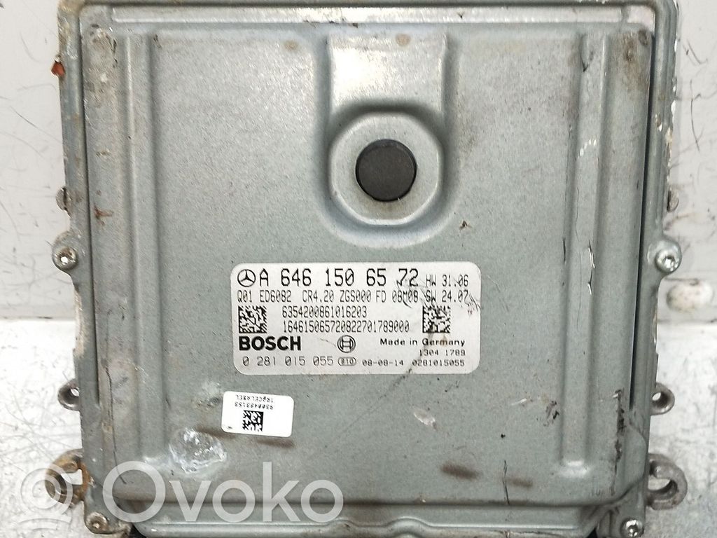 Engine control unit/module   0281015055,A6461506572