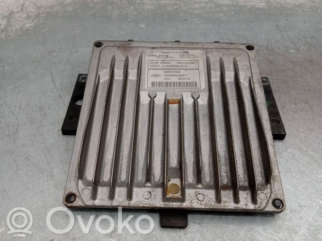 Renault Clio II Sterownik / Moduł ECU 