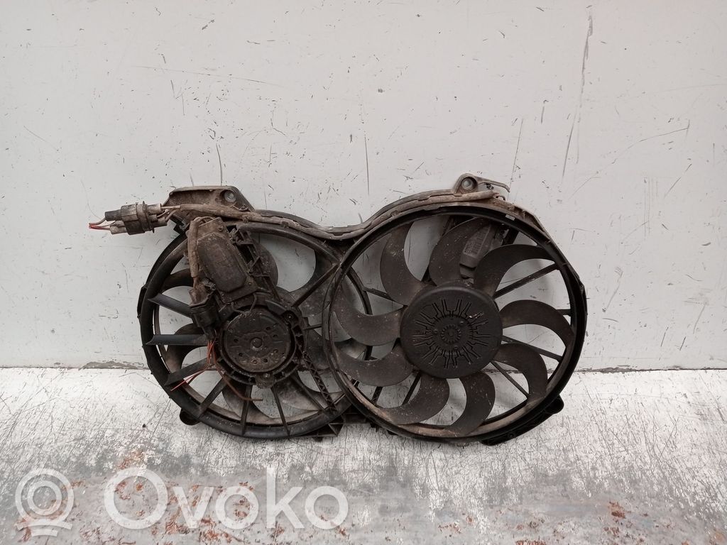 Audi A6 S6 C6 4F Elektryczny wentylator chłodnicy 