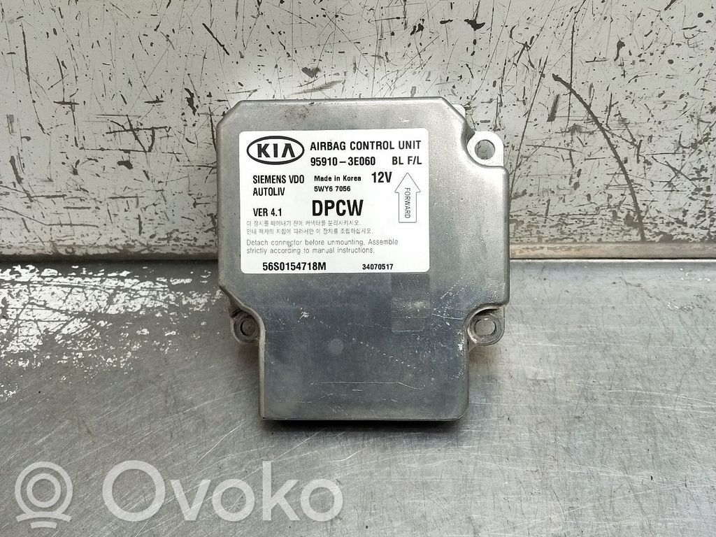 Airbag control unit/module   959103E060,5WY67056,34070517