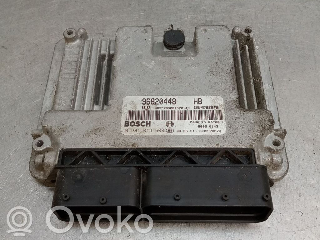 Chevrolet Lacetti Engine control unit/module 
