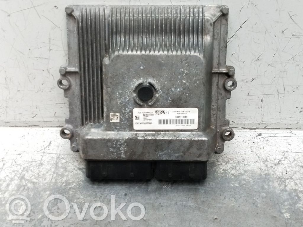 Engine control unit/module   9851418180,HW9815023380