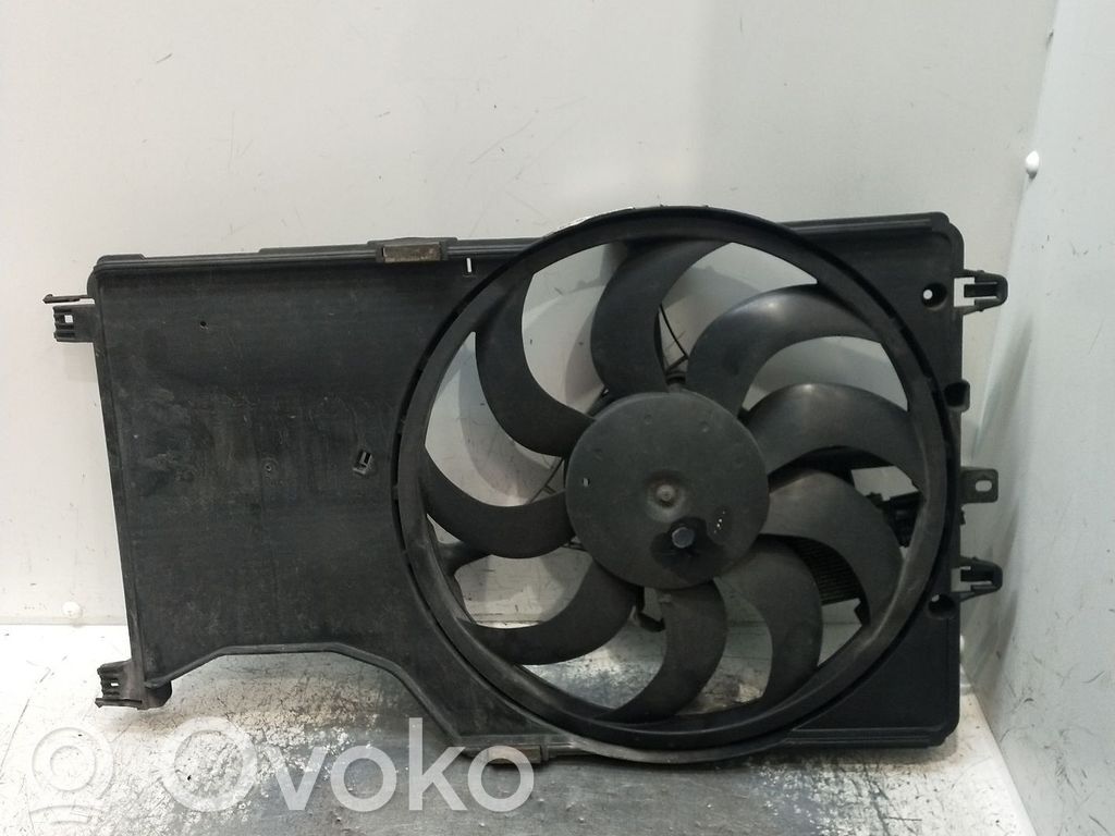 Opel Corsa E Elektrisks radiatoru ventilators 