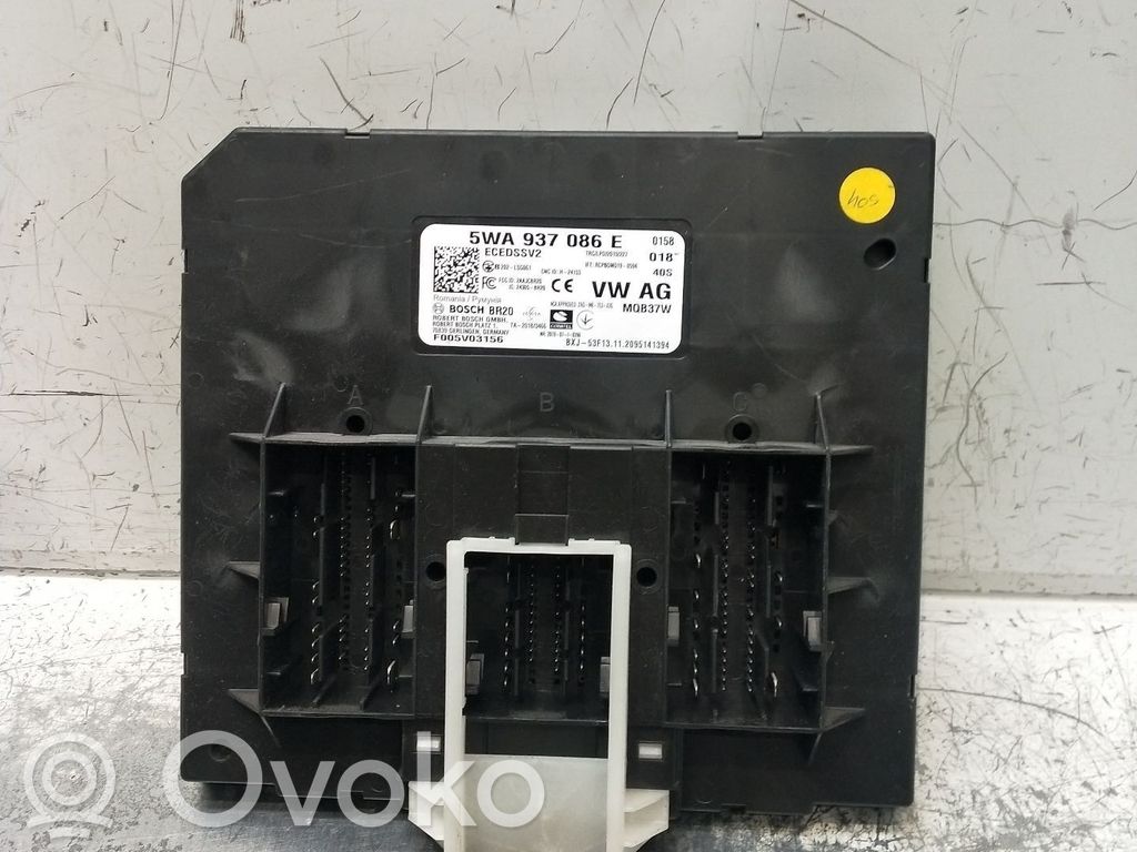 Other control units/modules   5WA937086E,F005V03156