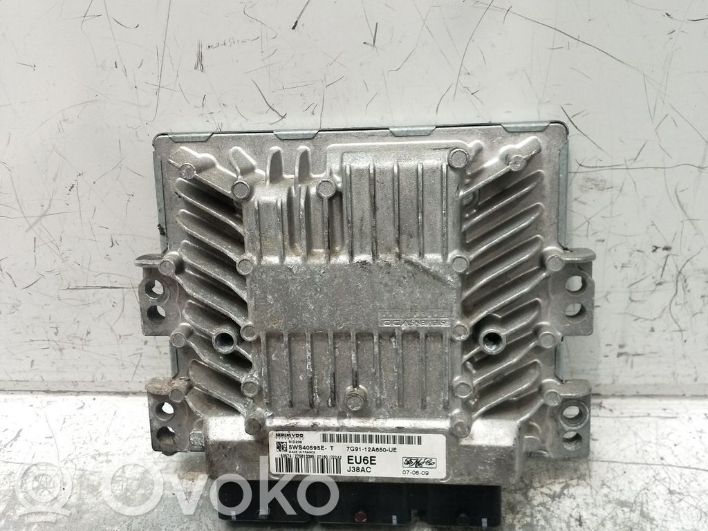 Engine control unit/module   5WS40595ET,7G9112A650UE,EU6EJ38AC