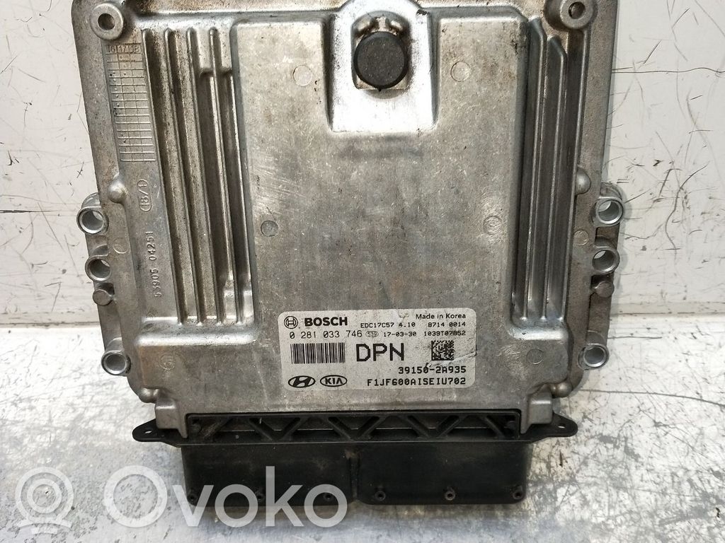 Engine control unit/module   0281033746,391502A935,87140014