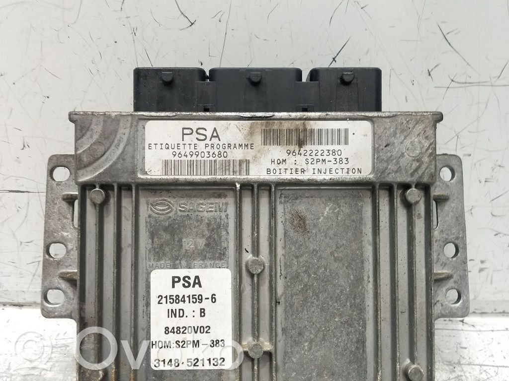Citroen C3 Engine control unit/module 