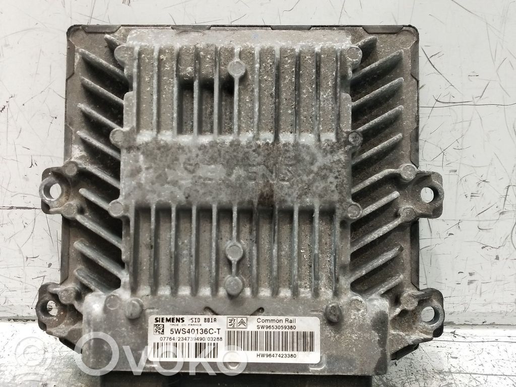 Peugeot Partner Engine control unit/module 