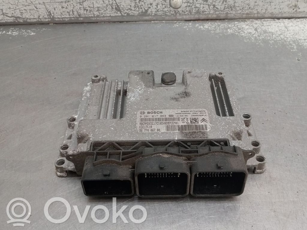 Engine control unit/module   0281017863