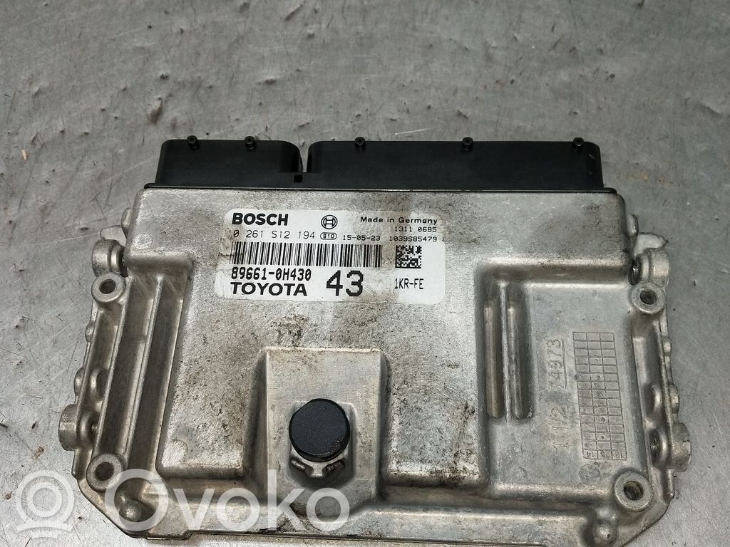 Toyota Aygo AB40 Engine control unit/module 