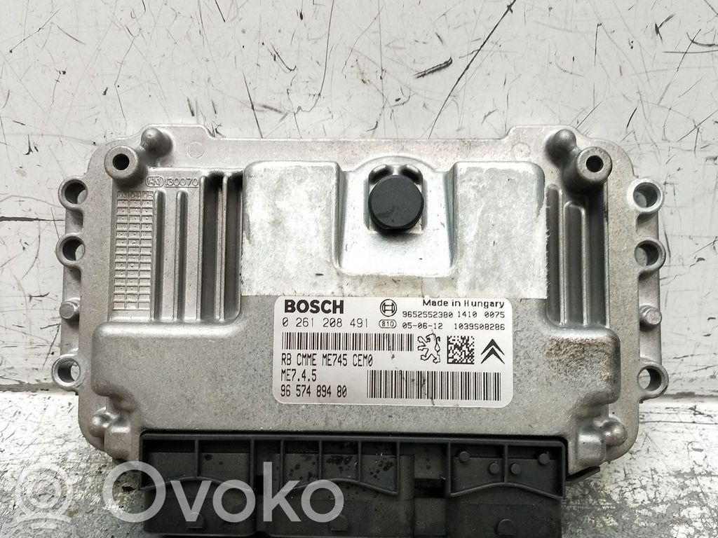 Citroen C4 I Unitate/modul de control motor 