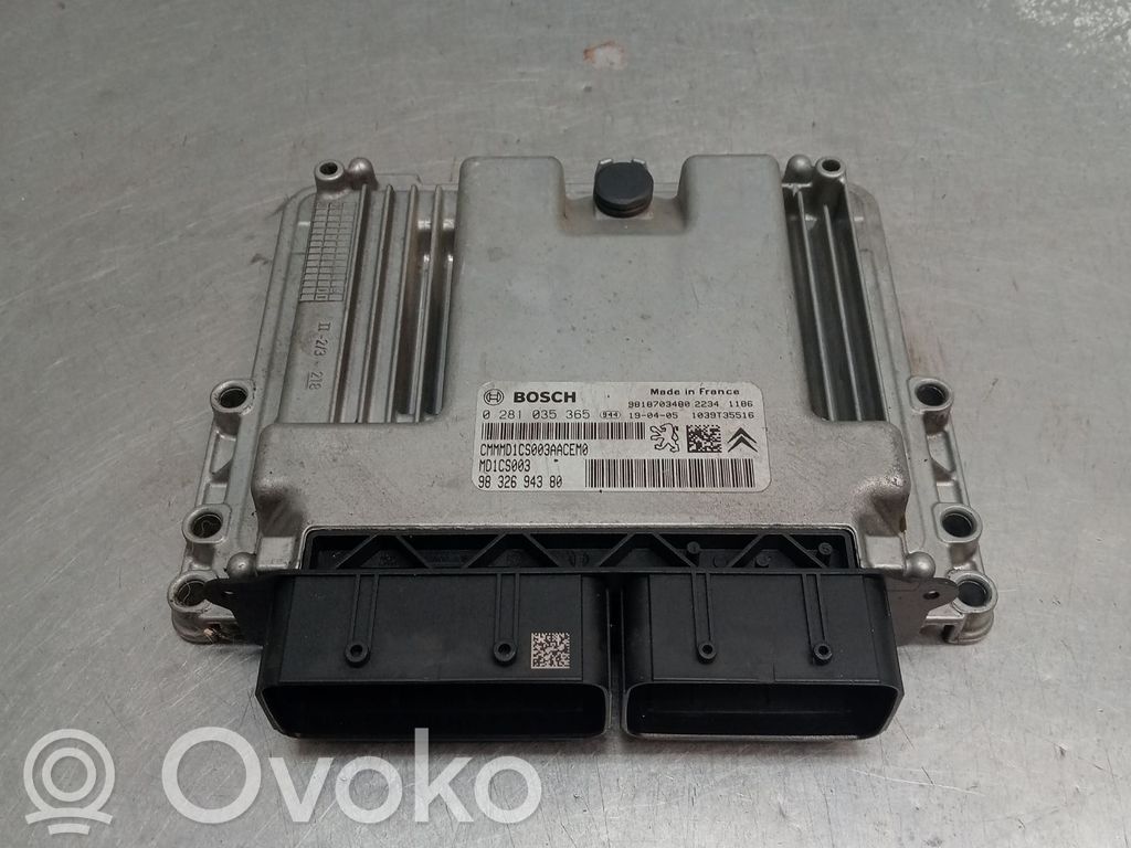 Opel Combo E Variklio valdymo blokas 