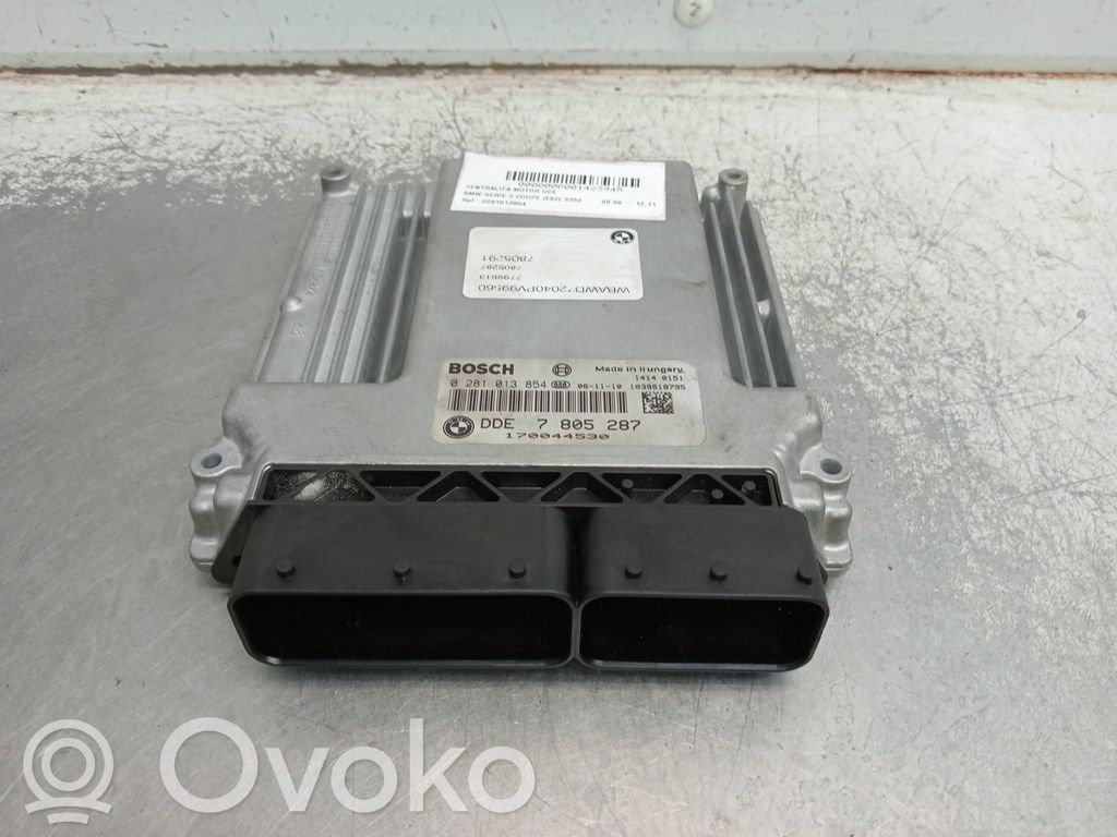 Unidad de control/módulo del motor   0281013854,7805287