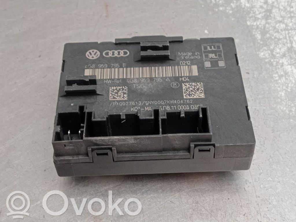 Audi A7 S7 4G Otras unidades de control/módulos 