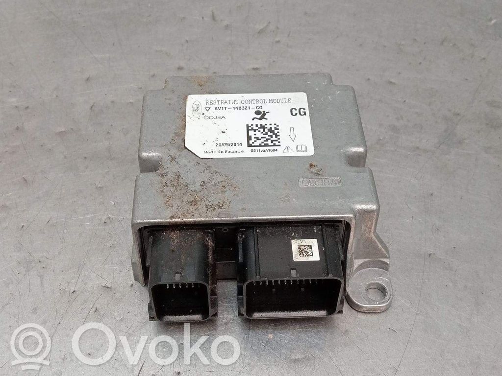 Module de contrôle airbag   AV1T14B321CG
