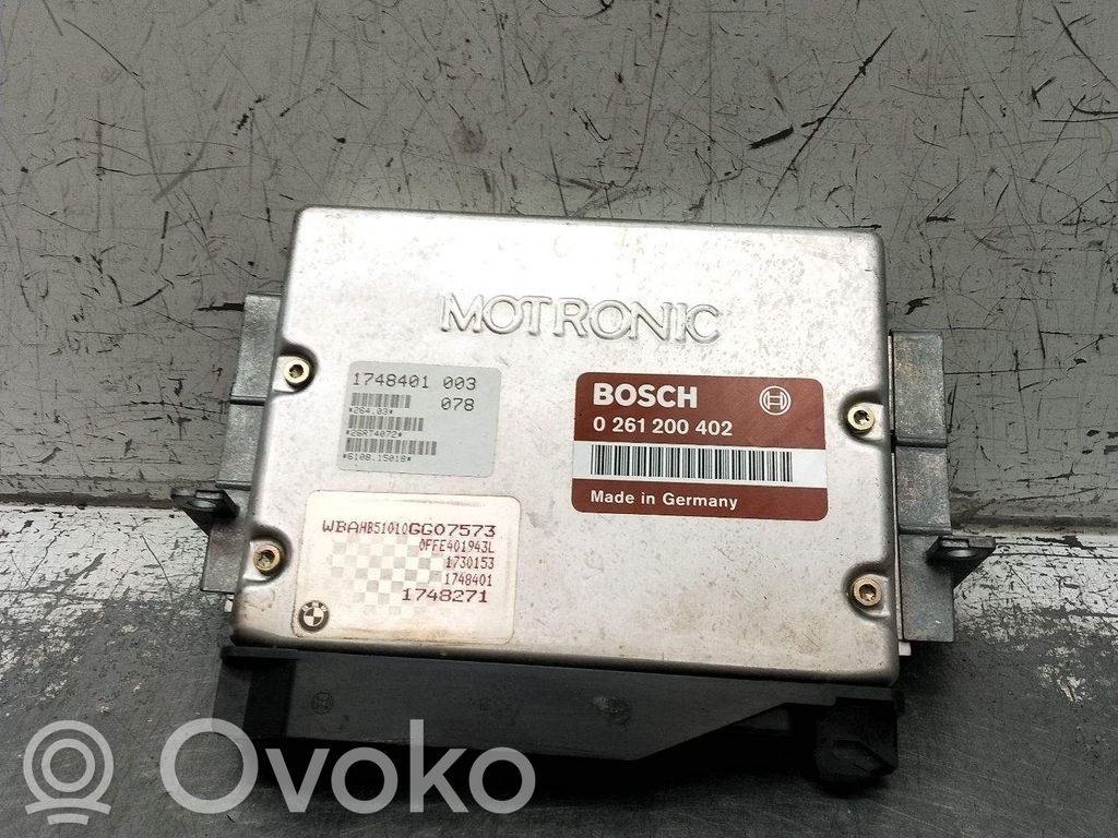 BMW 5 E34 Engine control unit/module 
