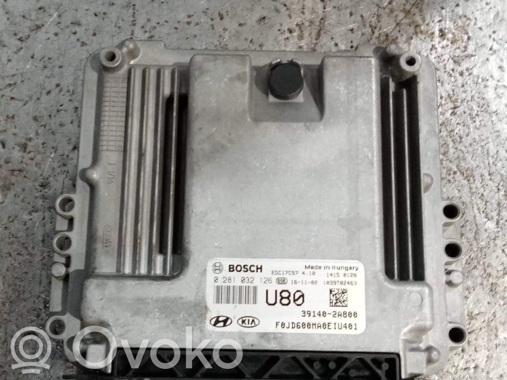 Variklio valdymo blokas   0281032126,391402A800,EDC17C57