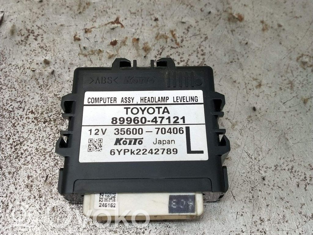 Toyota Prius (XW50) Muut ohjainlaitteet/moduulit 