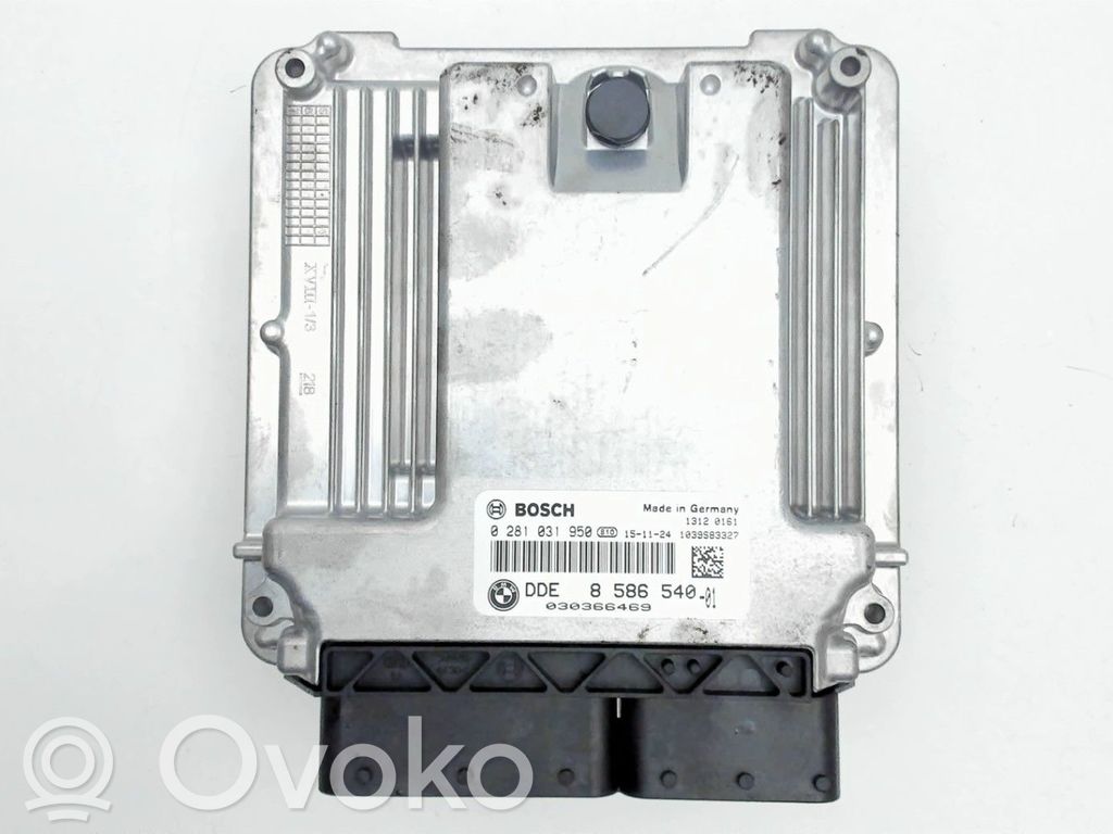 BMW 4 F36 Gran coupe Engine control unit/module 