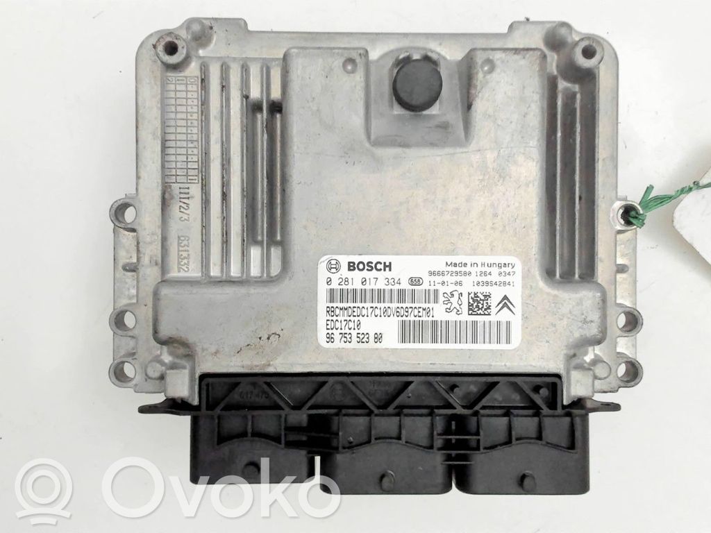 Citroen Berlingo Engine control unit/module 