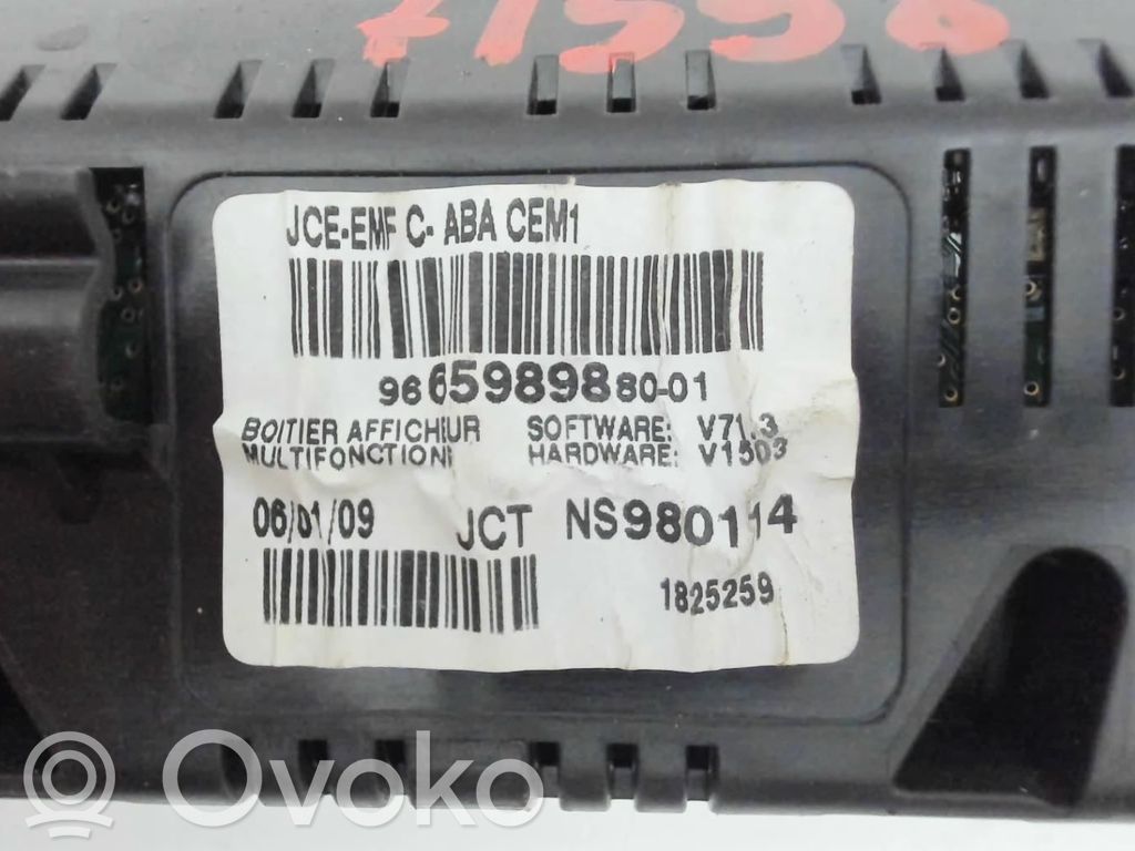 Citroen C4 I Screen/display/small screen 